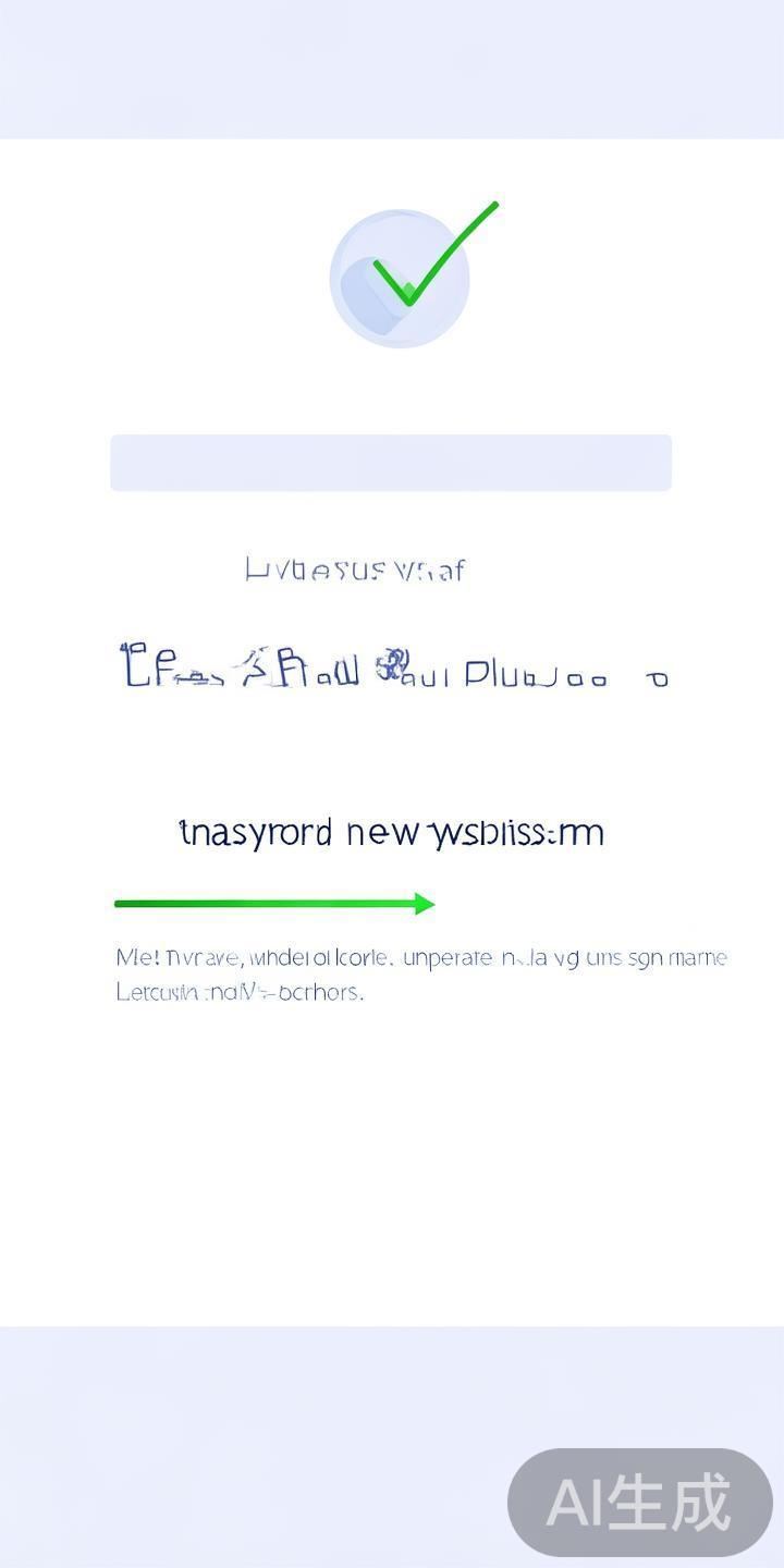 验证成功后，系统会引导您重置密码。请确保新密码具有